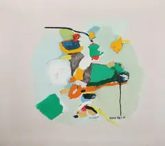 Maria Polo, Opus 466, 1967, Oil on canvas