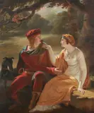 William Hamilton, The Proposal, THE PROPOSAL, oil on canvas