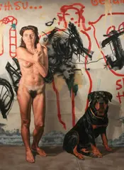 Alan Loehle, Woman, Oil on canvas