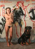 Alan Loehle, Woman, Oil on canvas