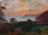 D. Howard Hitchcock, Tropical Coastal View