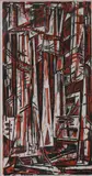 Werner Drewes, Skyscrapers, Color woodcut
