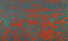Gabor Peterdi, Poppies of Sobanka Ii, Color lithograph