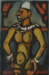 Georges Rouault, Tristes Os, Small spot of blue ink and minor foxing on verso