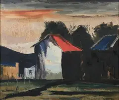 Casimiro Motta, Paisaje Minuano, Oil on canvas