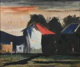 Casimiro Motta, Paisaje Minuano, Oil on canvas