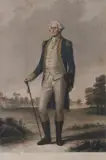 H. Wright Smith, Washington, Hand-colored engraving, circa 1850, after the original by Thomas Hicks