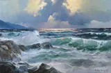 Alexander Dzigurski, Seascape