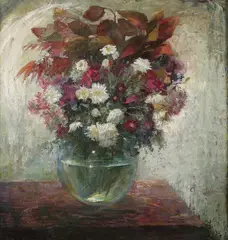 Arnold Hoffmann, Floral Still Life, Oil on canvas