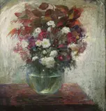Arnold Hoffmann, Floral Still Life, Oil on canvas