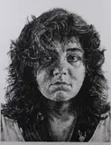 Chuck Close, Marta/Fingerprint, Lithograph