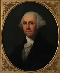 Jane Stuart, Portrait of George Washington, Oil on canvas.