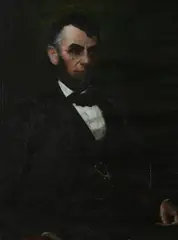 Harold L. Macdonald, Portrait of Abraham Lincoln, Oil on canvas