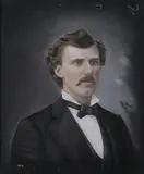 Portrait of John Wilkes Booth by American School, Pastel, sold Nov 2009