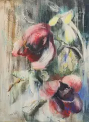 Will Sohl, Floral Still Life, Pastel