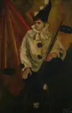 Phyllis Glaser, Intermission, Oil on canvas