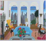 Thomas McKnight, Room Interior, Color silkscreen
