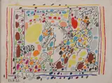 LE PICADOR II (FROM A LOS TOROS AVEC PICASSO), color lithograph by Pablo Picasso, LE PICADOR II (FROM A LOS TOROS AVEC PICASSO), color lithograph, sold Feb 2010