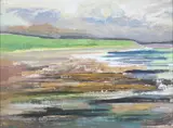 Edward Christiana, Maine Coast, Oil on board