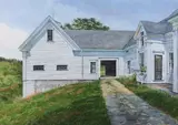 Donald Mallow, Then and Now, Watercolor