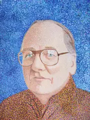 Michael Vinson Clark, Portrait of Joseph Chek, Oil on canvas