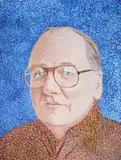 Michael Vinson Clark, Portrait of Joseph Chek, Oil on canvas