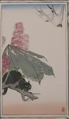 John Platt, Red Chestnut, Color woodcut
