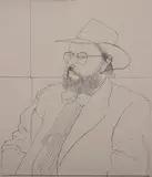 David Hockney, Portrait of Henry Geldzahler with Hat