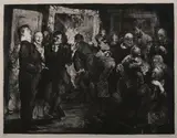 George Bellows, Artists Judging Works of Art