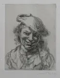 Isabel Bishop, Laughing Head