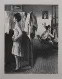 Raphael Soyer, In the Studio