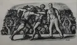 Reginald Marsh, Prize Fight
