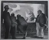 Mabel Dwight, Queer Fish, QUEER FISH, lithograph
