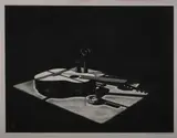 Still Life No. 1 (Still Life with Guitar) by Louis Lozowick, Lithograph, sold Feb 2010