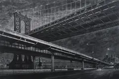Frederick Mershimer, Crossings, Mezzotint