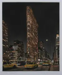 Destinations by Frederick Mershimer, Color mezzotint, sold Feb 2010
