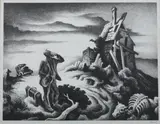 Thomas Hart Benton, Night Firing