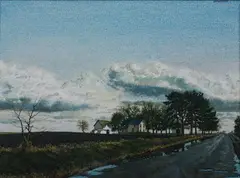 Billy Morrow Jackson, Broadlands, Watercolor