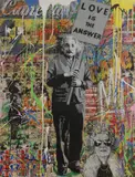 Thierry Guetta, Untitled, mixed media 122 x 91.5cm