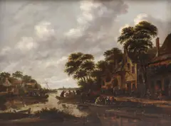 Thomas Heeremans, Untitled, oil on panel 47 x 63cm Provenance: With Abels Gemälde-Galerie