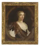 Sir Peter Lely, Untitled, in a contemporary carved giltwood frame