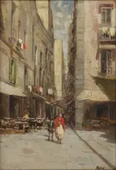 Lazzaro Pasini, Untitled, oil on canvas 45 x 30cm