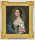 Henry Pickering, Untitled, in a carved giltwood William Kent frame