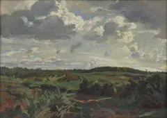 Richard Reimans, Untitled, oil on canvas 33 x 46cm