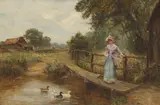 Ernest Walbourn, Untitled, oil on canvas 51 x 76cm