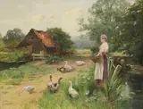 Ernest Walbourn, Untitled, oil on canvas 71 x 91cm