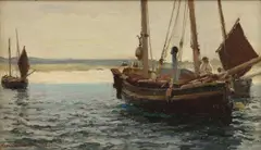Hamilton Macallum, Untitled, oil on canvas 18 x 30cm