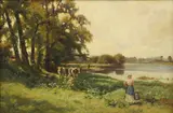 Arthur William Redgate, Untitled, oil on canvas 50 x 76cm Provenance: With David Messum