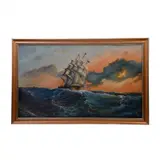 Firma Sin Identificar, Marina con barco
