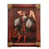 Ángel Arcabucero, Escuela cuzqueña, SIGLO XX, Óleo sobre tela
